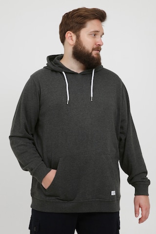 !Solid Hoodie in Grau: predná strana