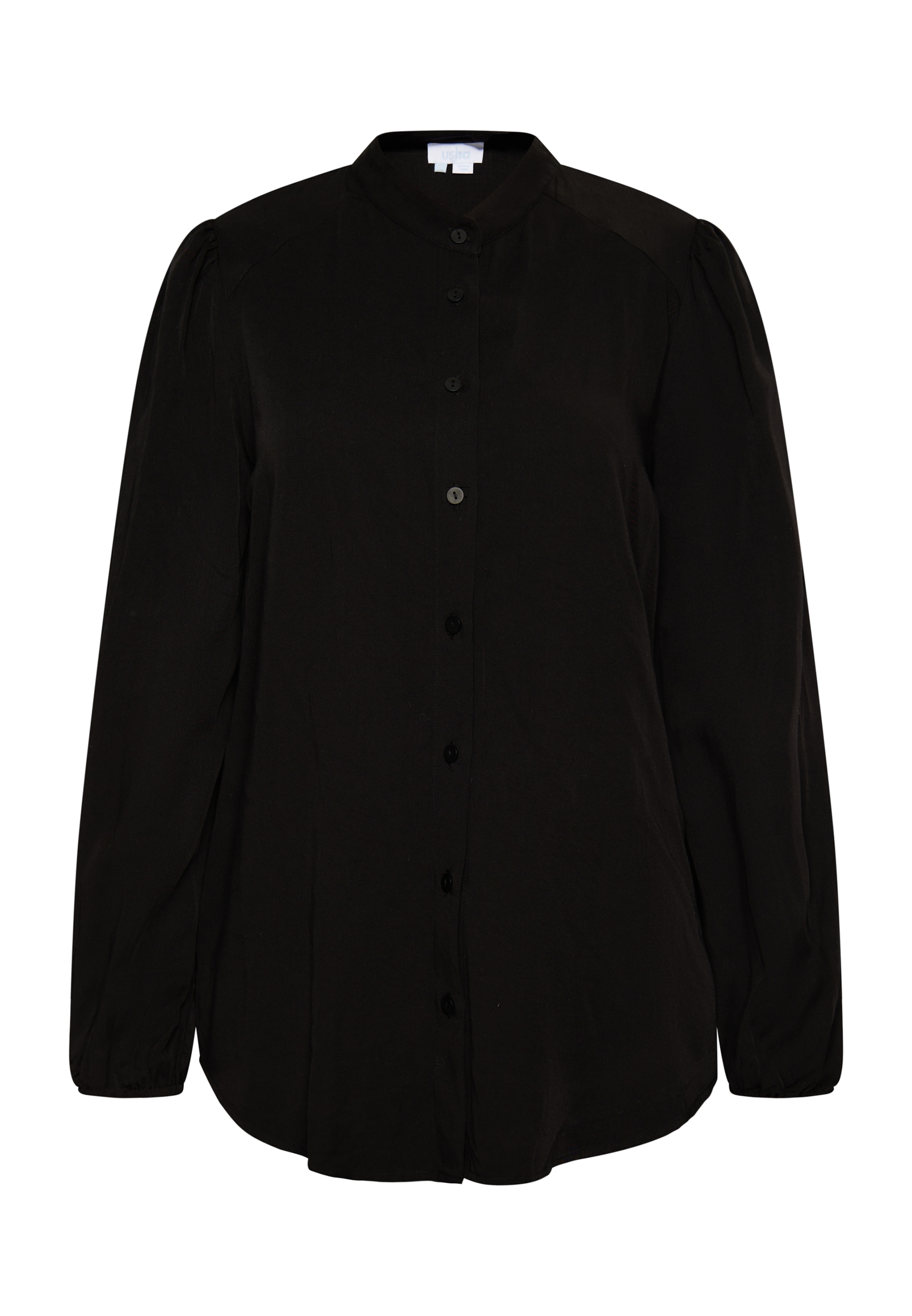 usha BLUE LABEL Blus i svart: framsida