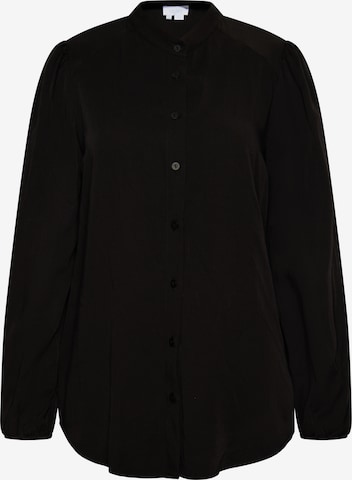 usha BLUE LABEL Blouse in Black: front