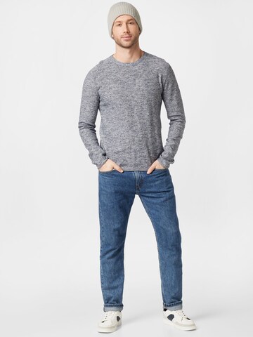 JACK & JONES Svetr 'ERNST' – šedá