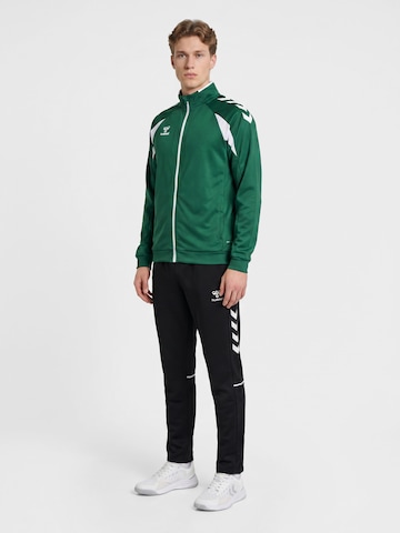 Veste de survêtement Hummel en vert