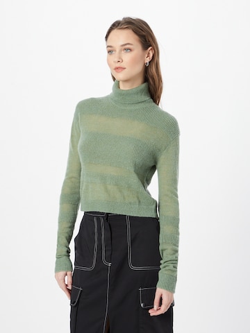 WEEKDAY Sweater 'Amaia' in Green: front