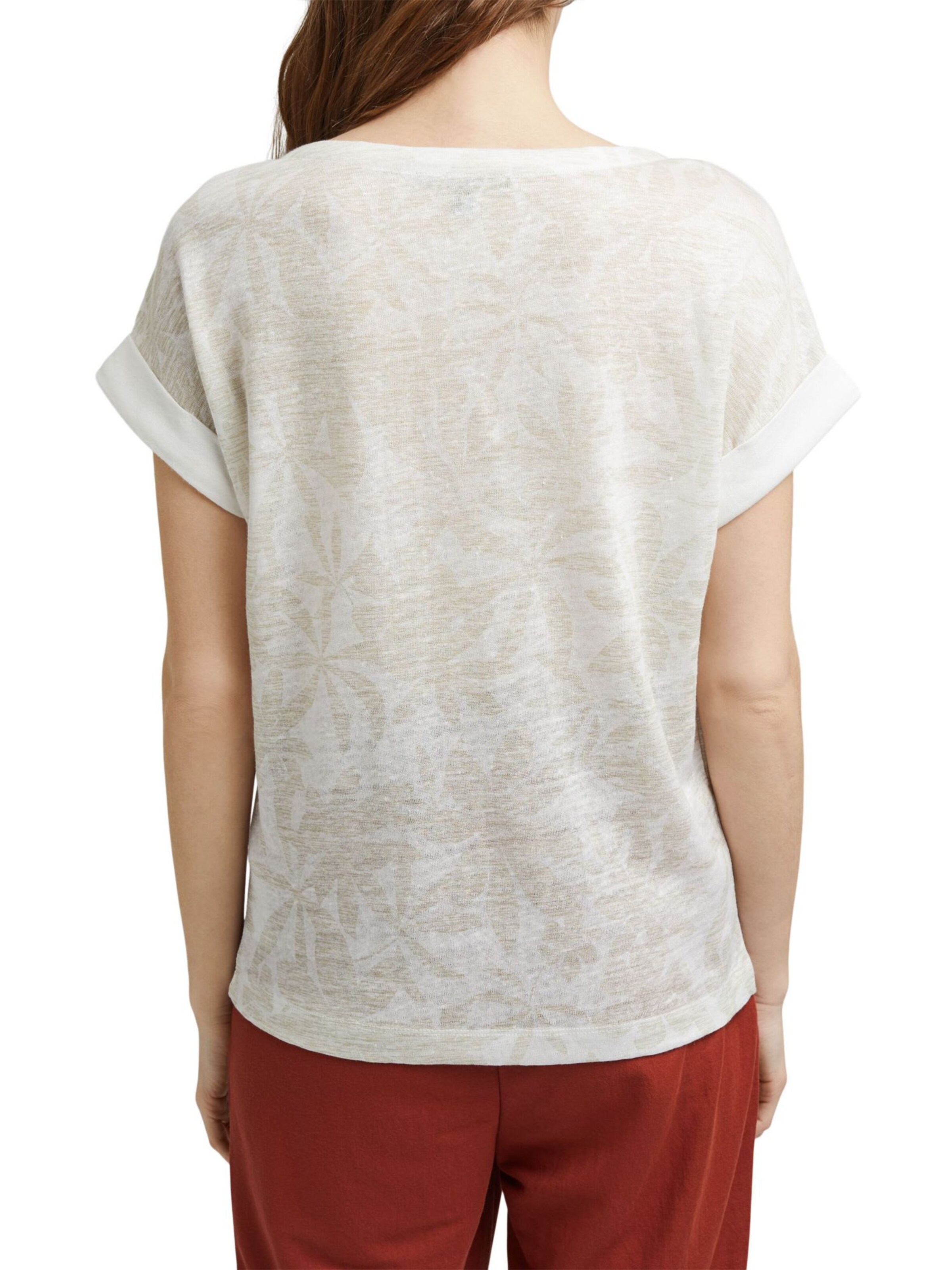 Frauen Shirts & Tops Esprit Collection T-Shirt in Offwhite - XE16920 Frauen Shirts & Tops Esprit Collection T-Shirt in Offwhite - XE16920