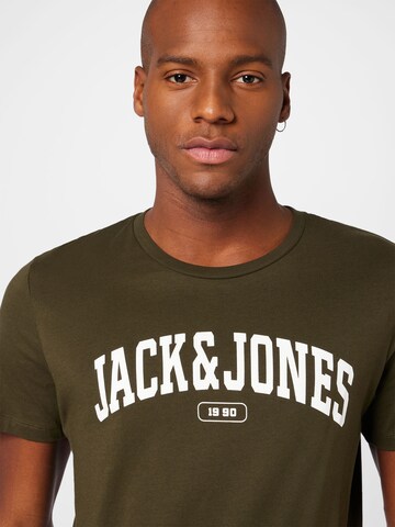 žalia JACK & JONES Marškinėliai 'BLUBOOSTER'