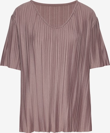 LASCANA Shirt in Braun: Vorderseite