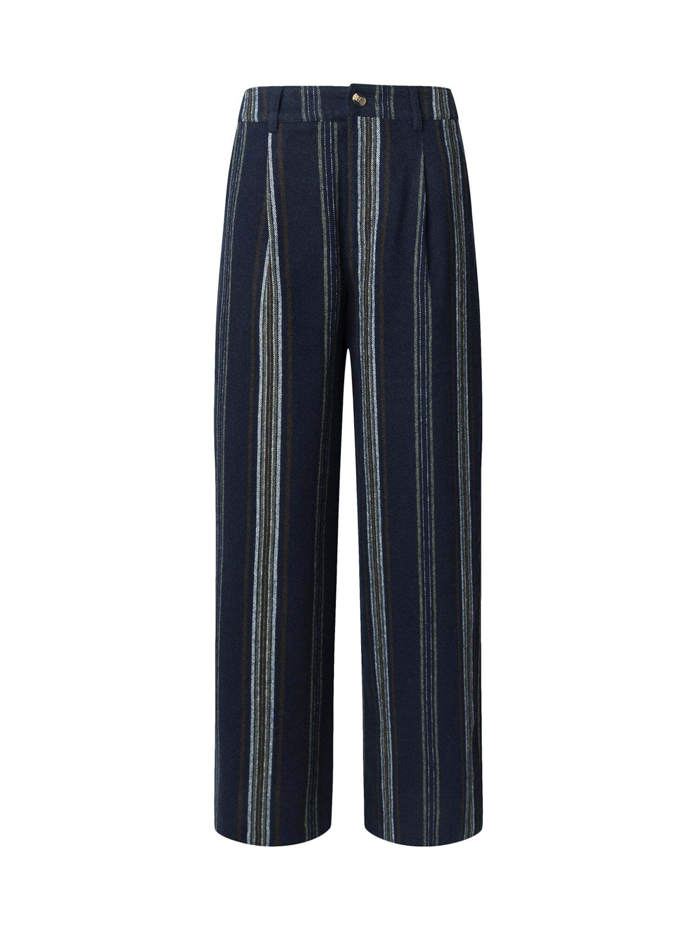 Pepe Jeans Regular Broek in Blauw: voorkant