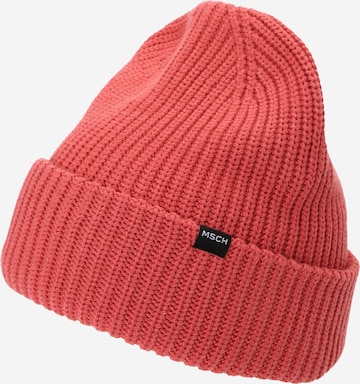 MSCH COPENHAGEN Beanie in Red: front