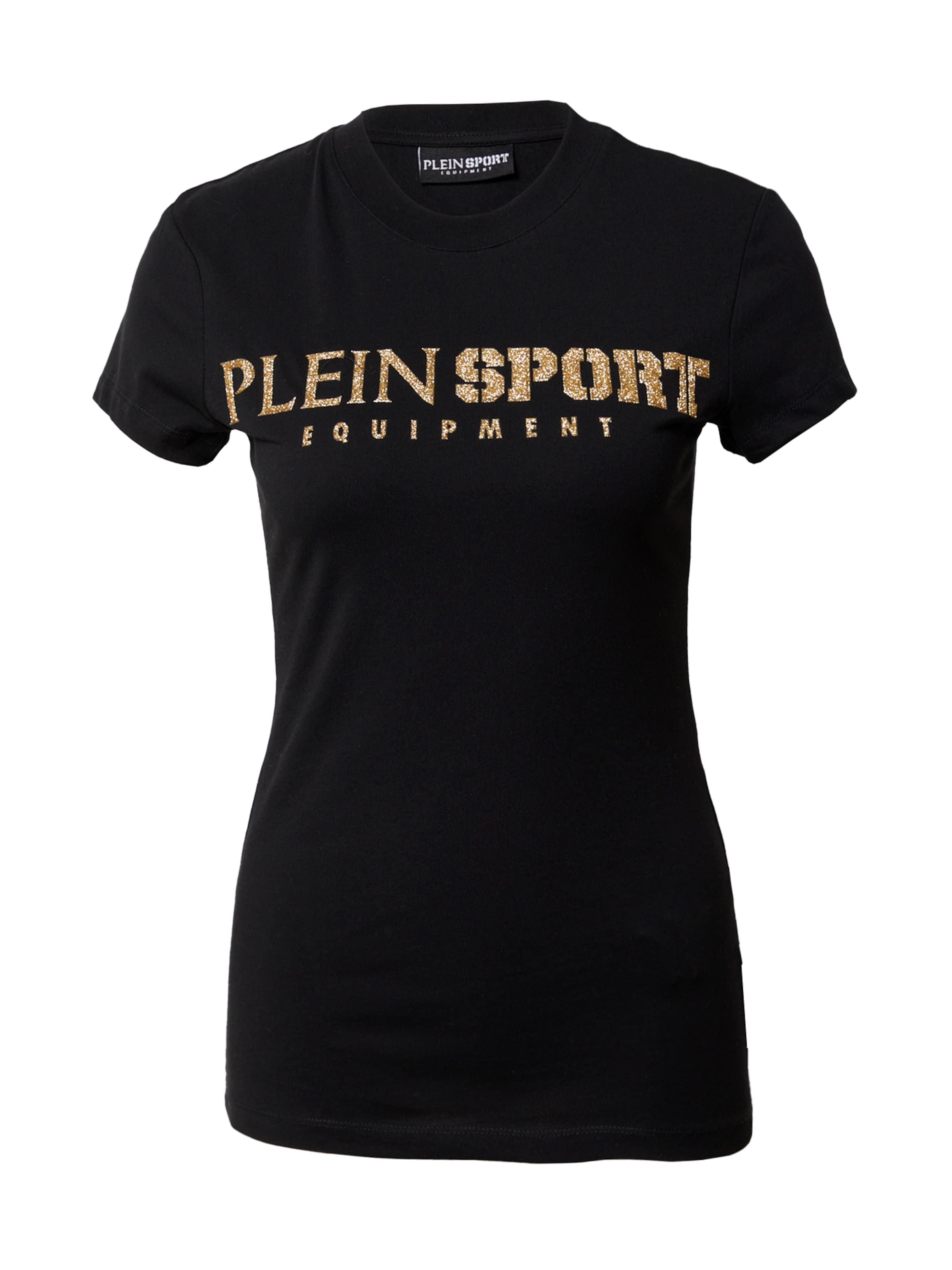 Plein Sport - Camisa em preto: frente