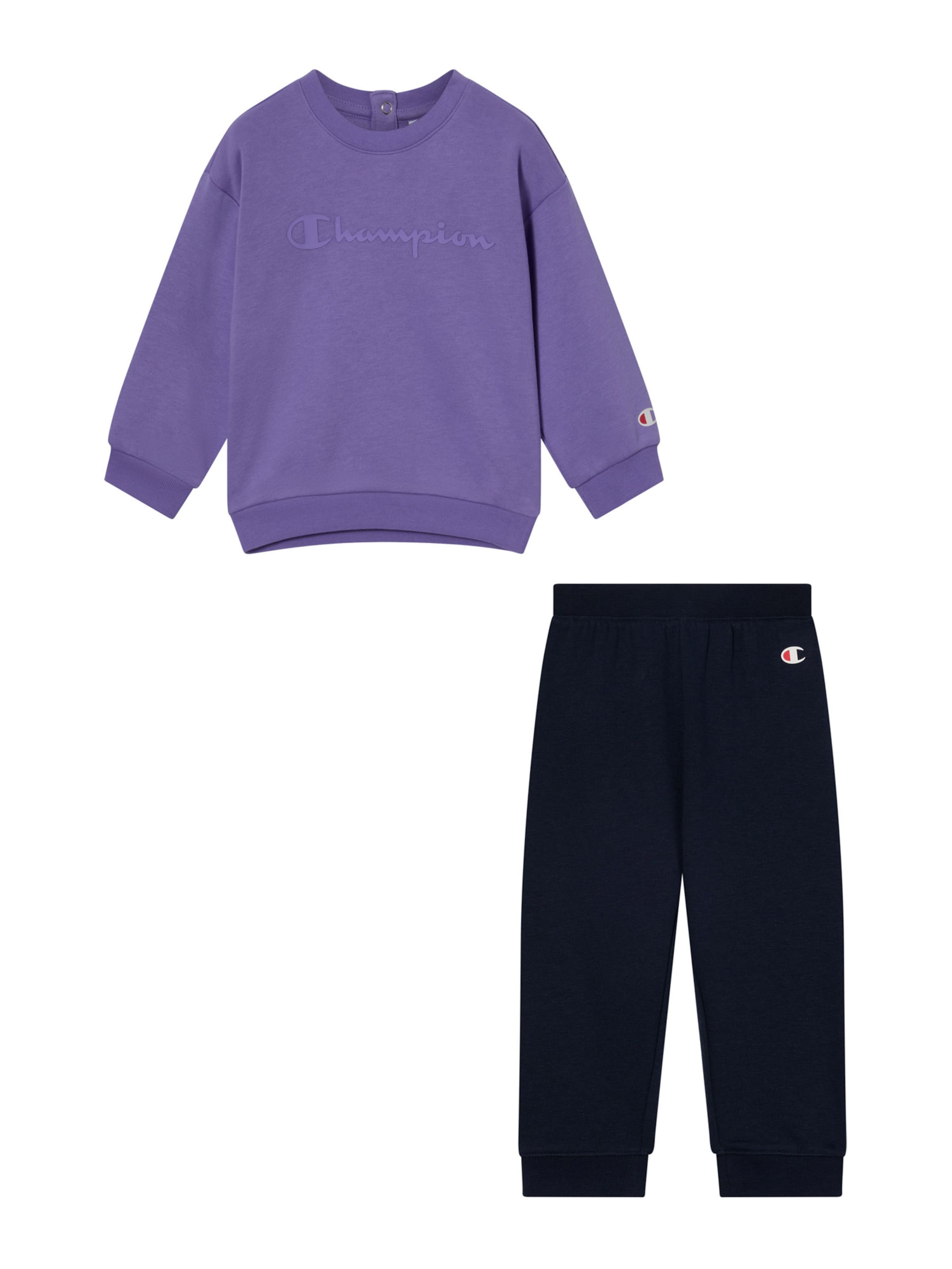 Champion Authentic Athletic Apparel Joggingová souprava – černá: přední strana