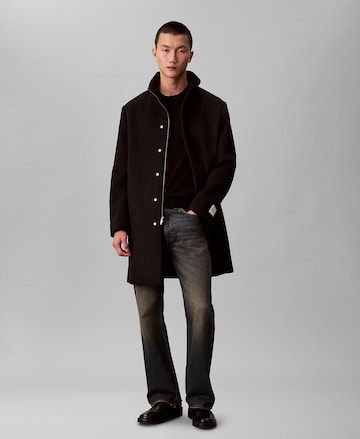Manteau mi-saison Calvin Klein en noir : devant