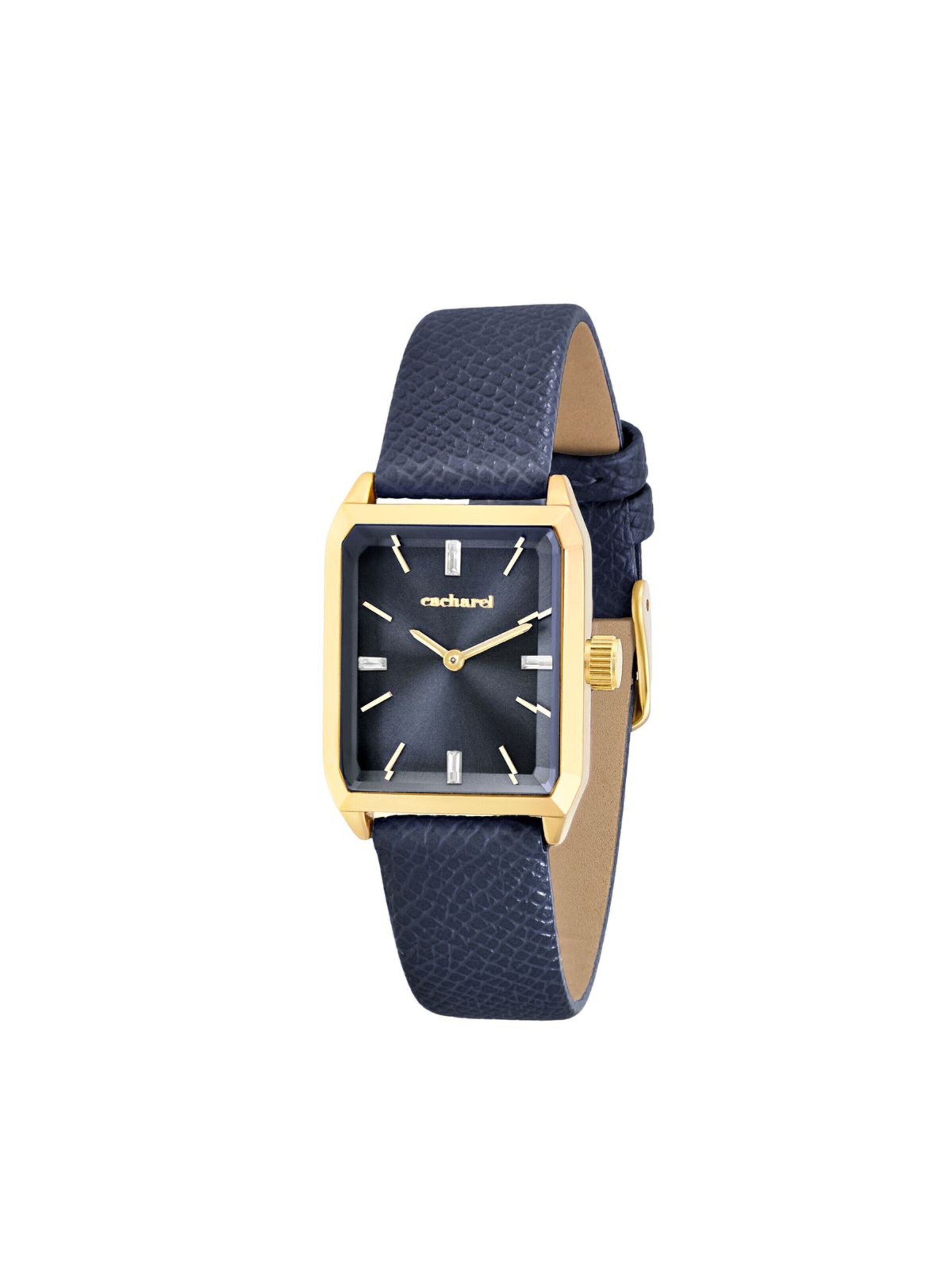 Montre à affichage analogique Cacharel en bleu : devant