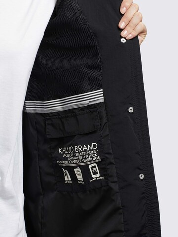 Cappotto di mezza stagione 'Adda2' di khujo in nero