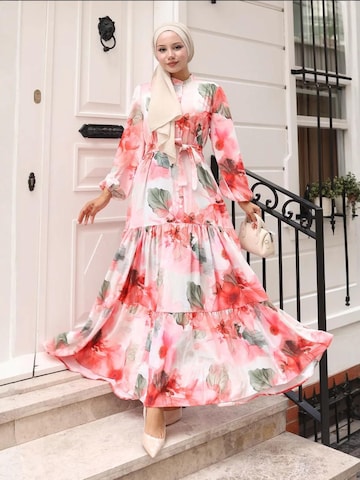 Bigdart Dress 'Maxi' in Red: front