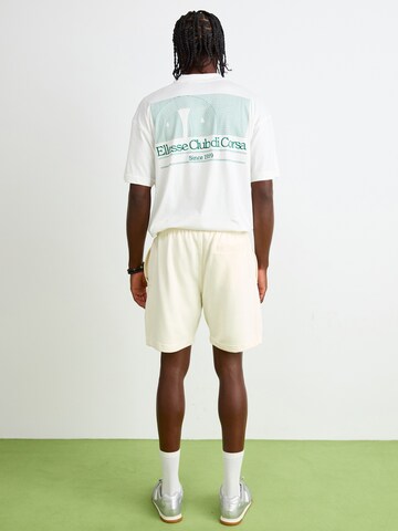 ELLESSE Loosefit Broek 'Zanica' in Wit