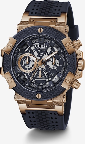 GUESS Analog Watch ' CARBON ' in Blue