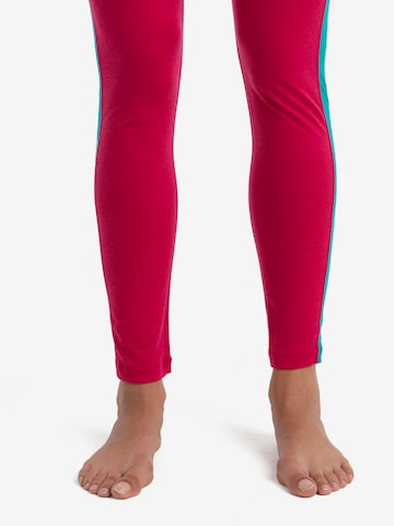 ICEBREAKER Skinny Športne hlače '200 Oasis' | roza barva
