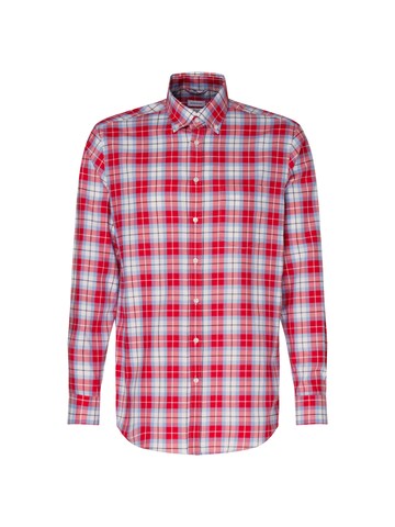 Chemise SEIDENSTICKER en rouge : devant