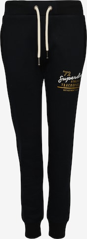 Superdry Pants 'Track & Field' in Black: front