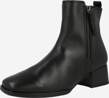 GABOR Ankle Boots in Black: front