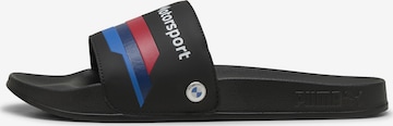 PUMA Mule 'BMW Motorsport Leadcat 2.0' in Black: front