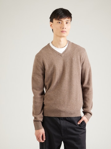 Hackett London Pullover in Beige: Vorderseite