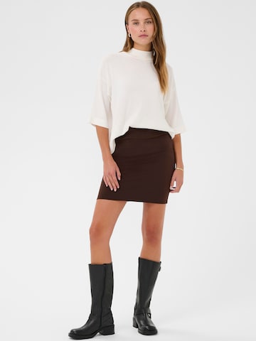 Jupe 'Penny' Kaffe en marron