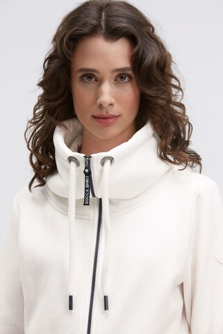 Soccx Sweatjacke in Weiß