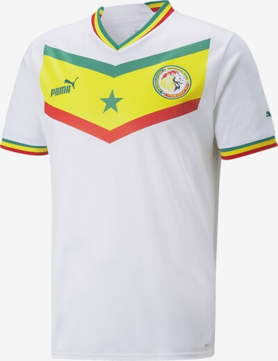 PUMA Maillot en jaune / vert / rouge / blanc, Vue avec produit