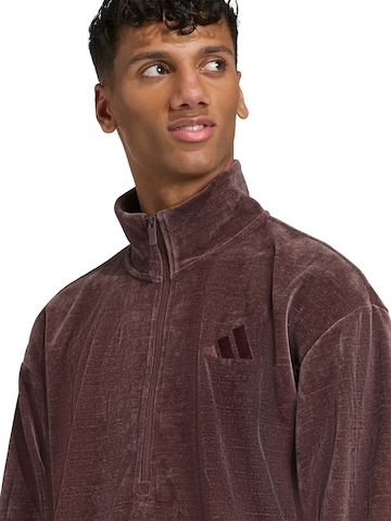 ADIDAS SPORTSWEAR Спортен суитшърт 'ALL SZN' в кафяво