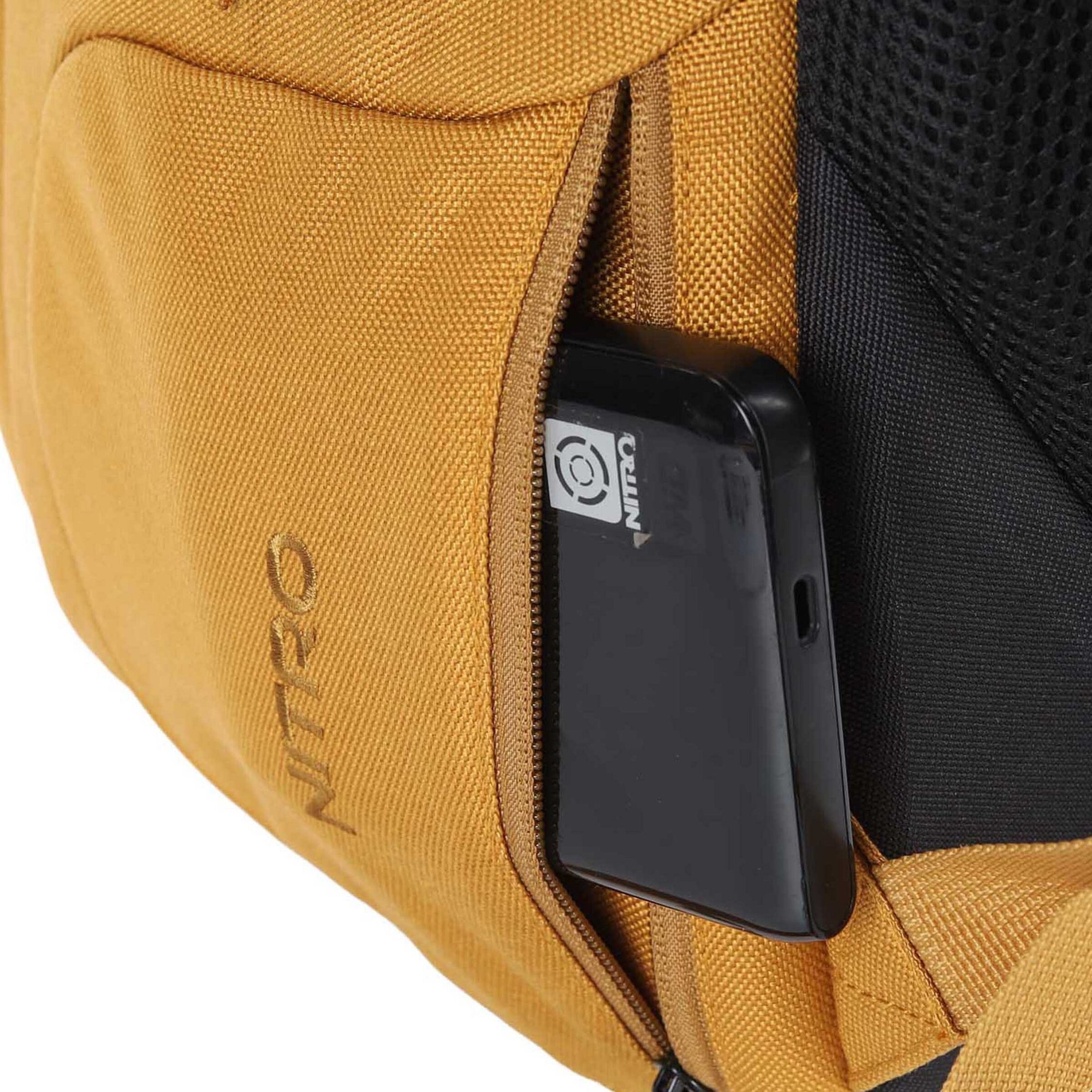 NitroBags Rucksack 'Stash 29' in Gelb