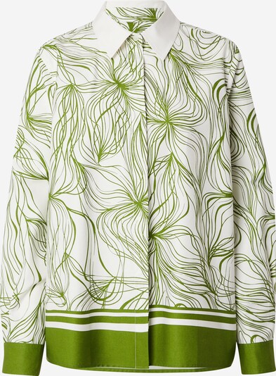 Bluză UNITED COLORS OF BENETTON pe verde kiwi / alb, Vizualizare produs