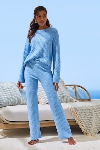 Regular Pantalon FRENCH CONNECTION en bleu : devant