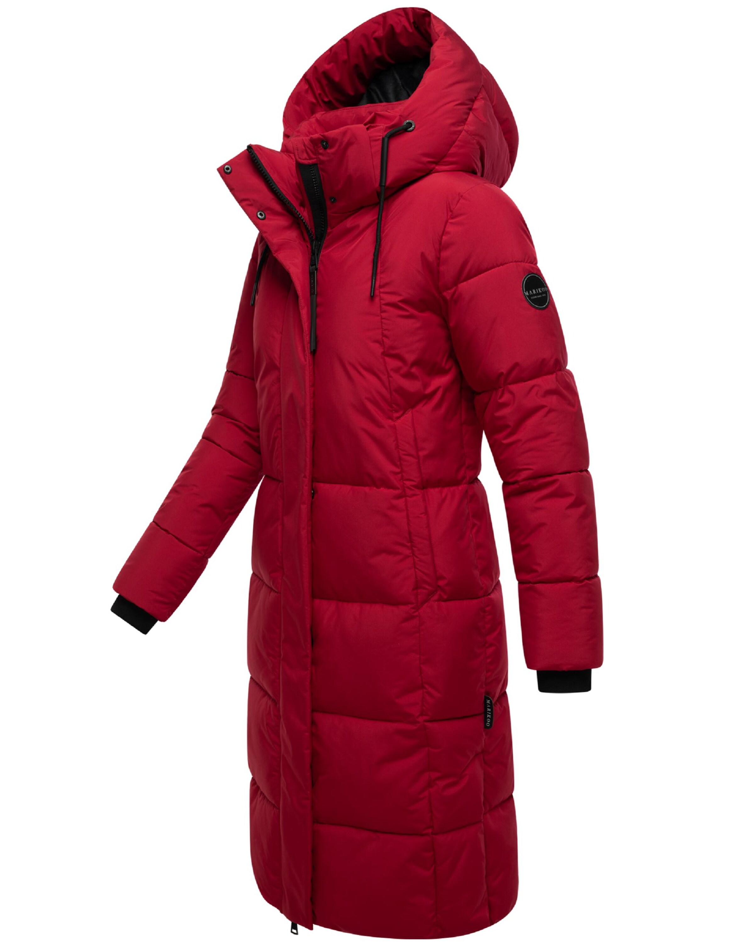 MARIKOO Winter coat 'Chumanii XVI' in Red