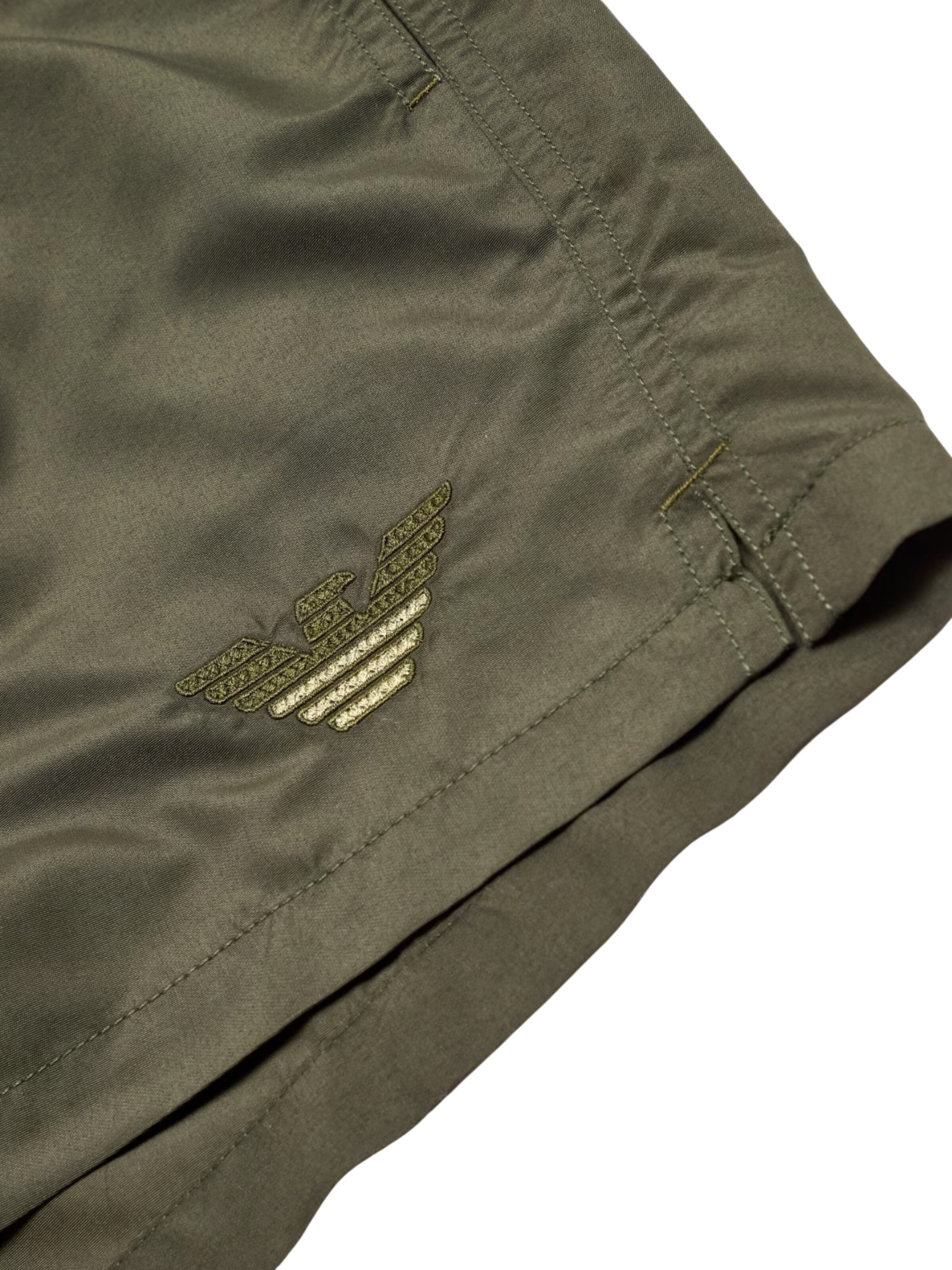 Pantaloncini da bagno di Emporio Armani in verde