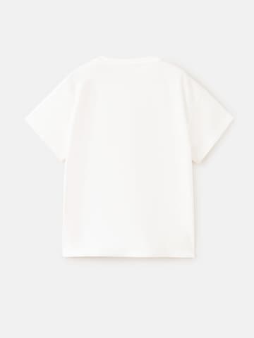 MANGO KIDS Tričko 'BOOT' - Biela