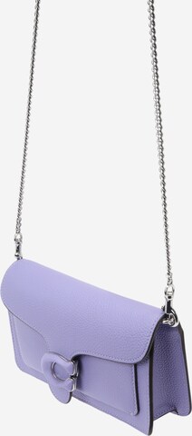 COACH - Bolso de hombro en lila: frente