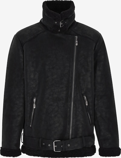 DreiMaster Vintage Winterjacke in schwarz, Produktansicht