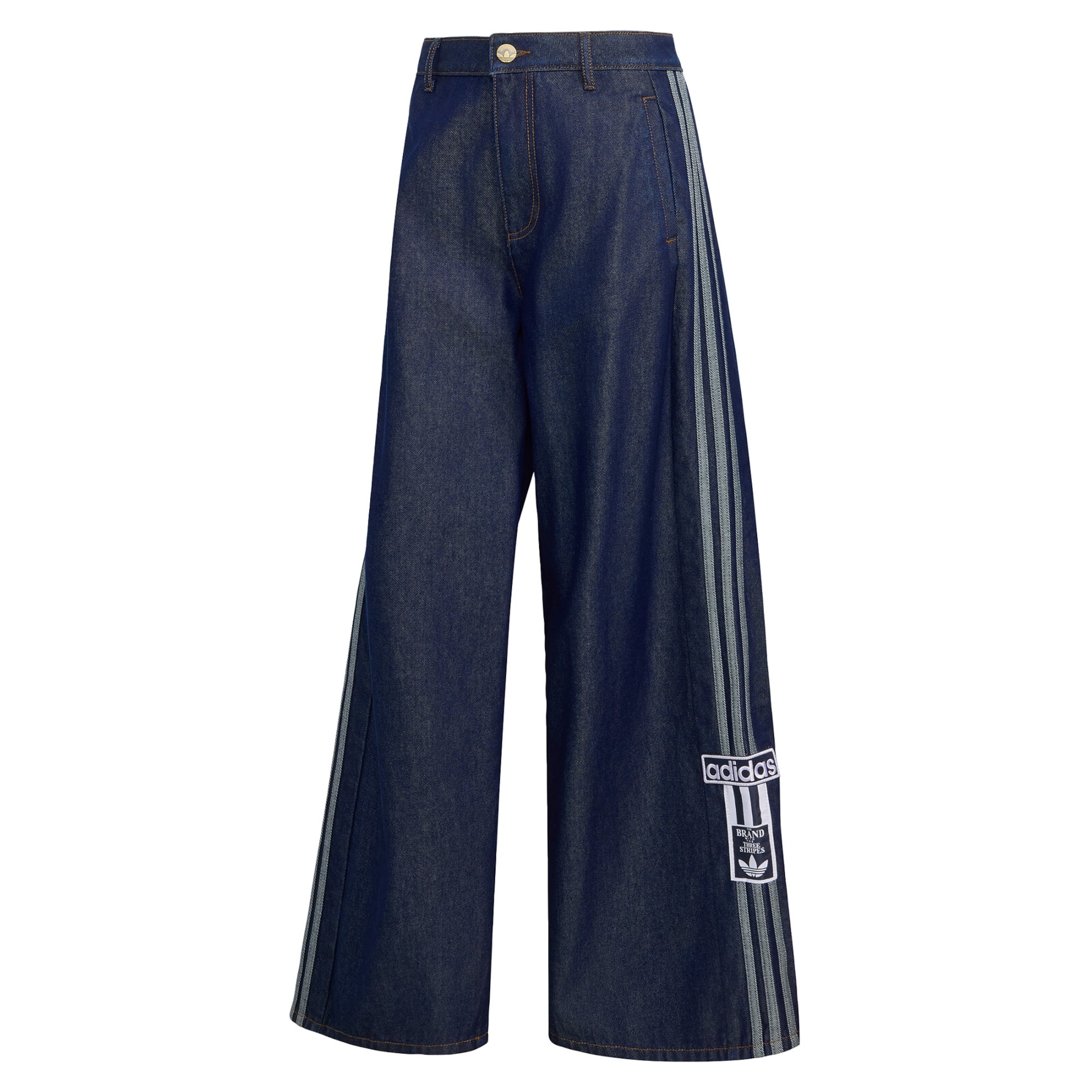 ADIDAS ORIGINALS Wide leg Τζιν 'Adibreak' σε μπλε: μπροστά