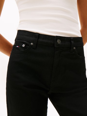 Tommy Jeans - Slimfit Vaquero 'KIRA' en negro