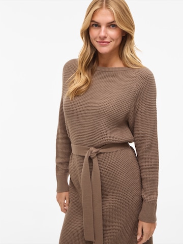 Rochie tricotat 'VIBUBBA' de la VILA pe maro