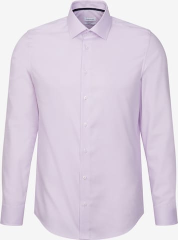 SEIDENSTICKER Business Shirt in Purple: front