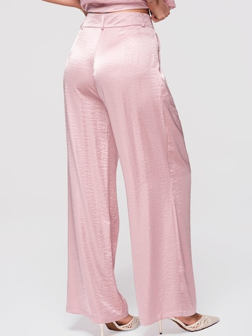 Ombre Wide leg Broek in Roze