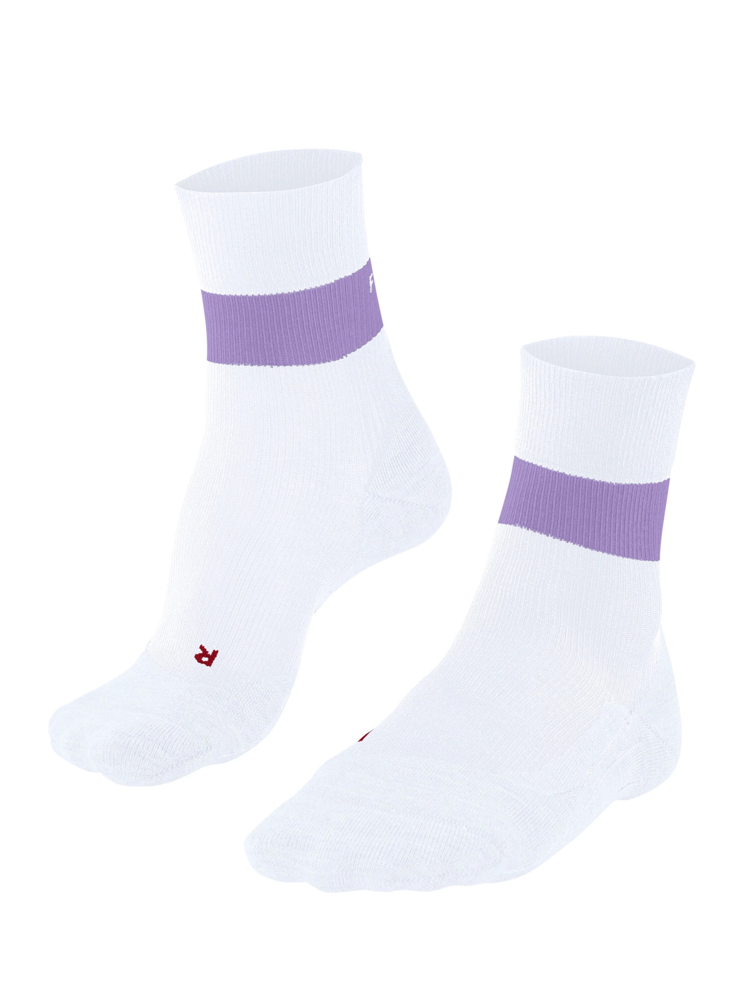 FALKE Athletic Socks 'RU Compression Stabilizing' in White: front