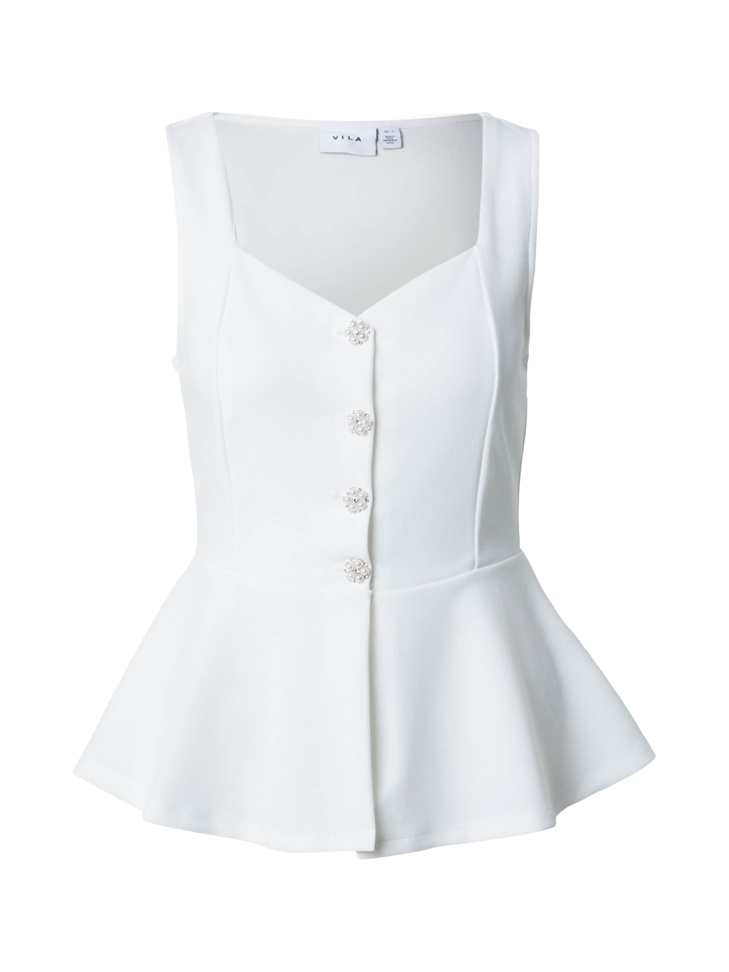 VILA Blouse 'VICLARA' in White: front