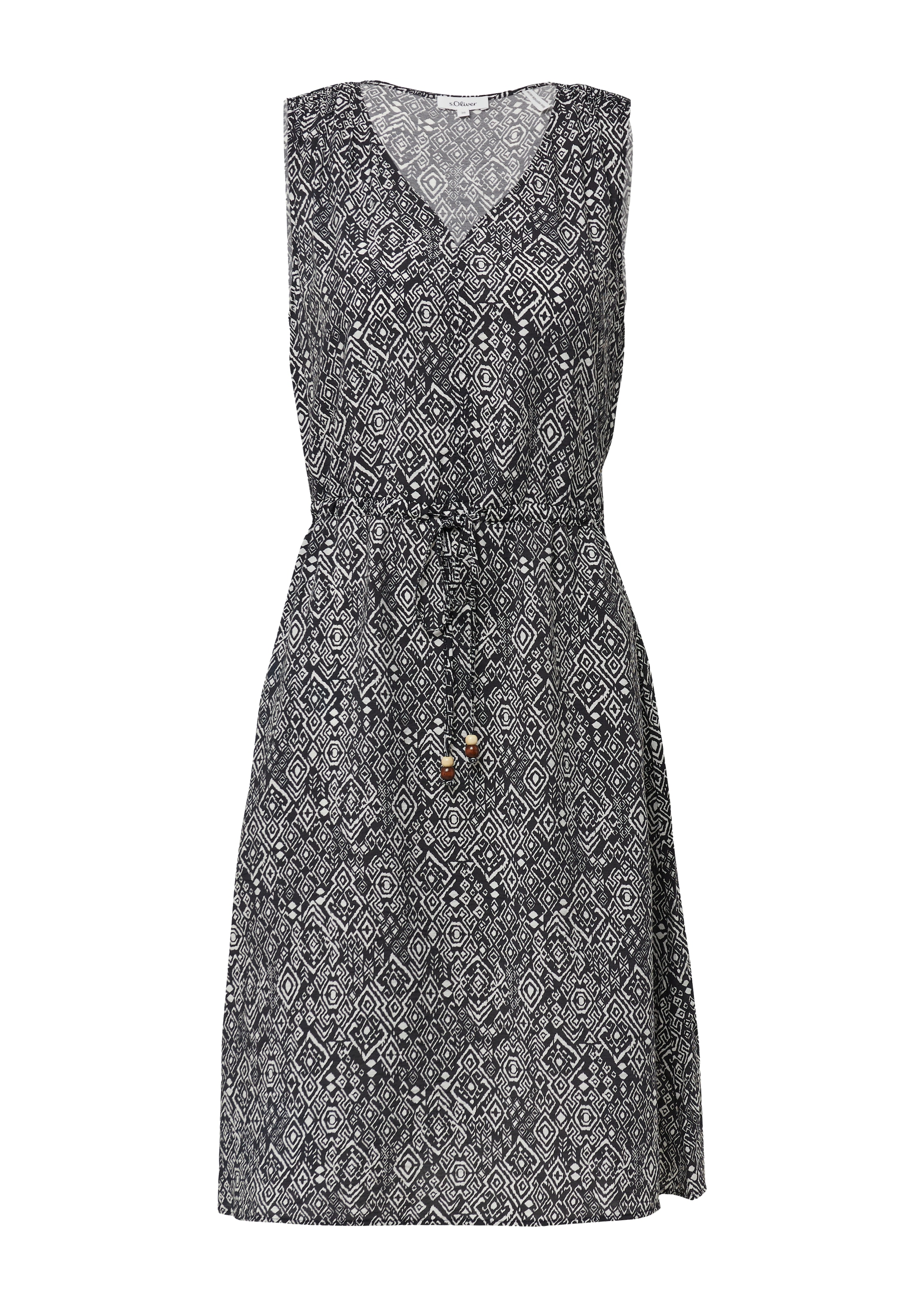 s.Oliver Kleid in Schwarz: Vorderseite