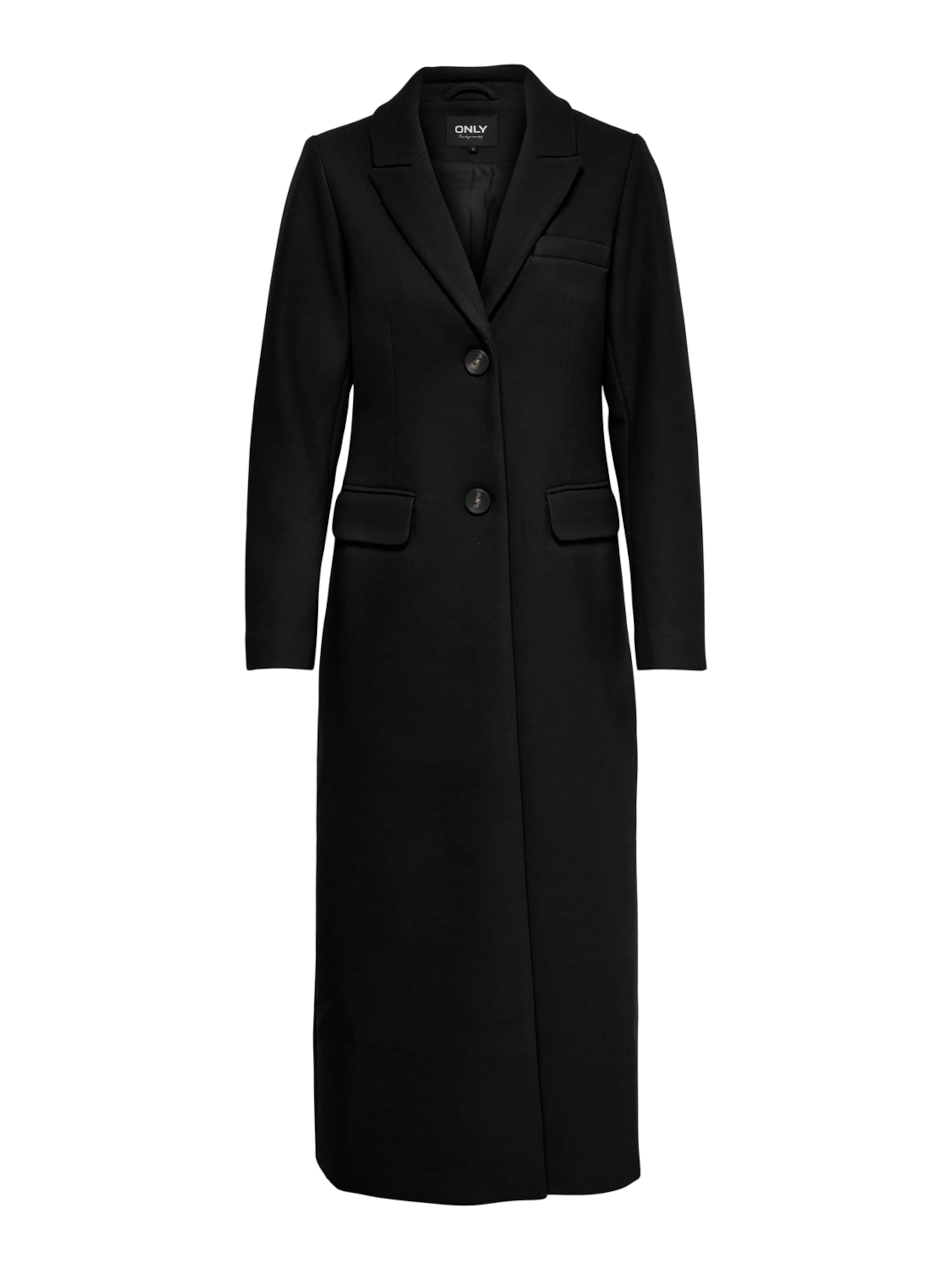 ONLY Tussenmantel 'Emma' in Zwart: voorkant