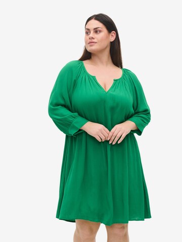 Zizzi Tunic 'Erose' in Green: front