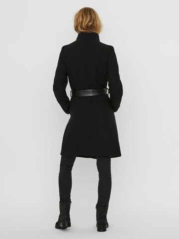 VERO MODA Between-Seasons Coat 'VMWATERFALL CLASS' in Black