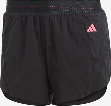 ADIDAS PERFORMANCE Sportbroek 'Adizero Split' in Zwart: voorkant