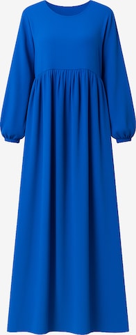 Robe Elara en bleu : devant